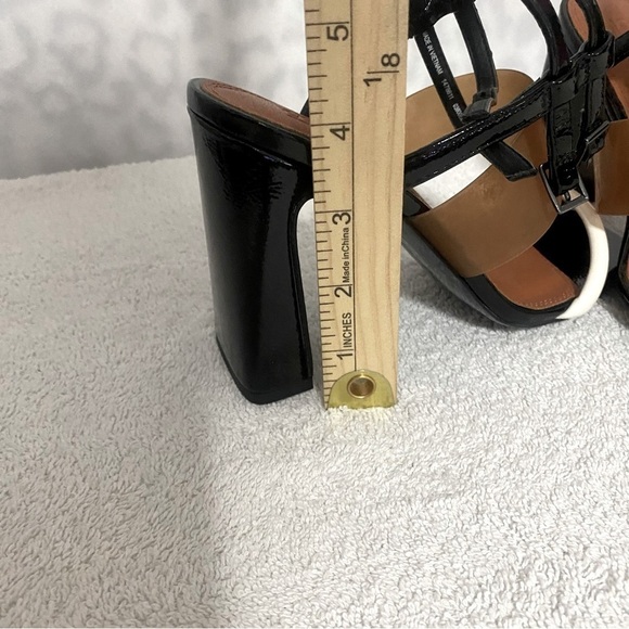 ASOS DESIGN Women’s Native Triple Strap Block Heeled Sandals Size UK 3/US 5 NWOT - Picture 8 of 10